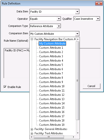 Comparison Item